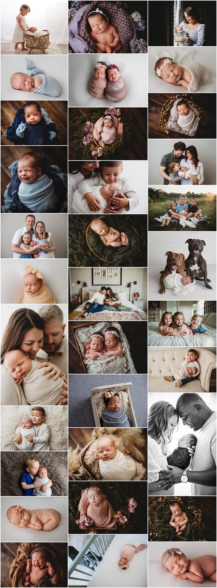 Lots of babies - Indianapolis Newborn Photography by KristeenMarie