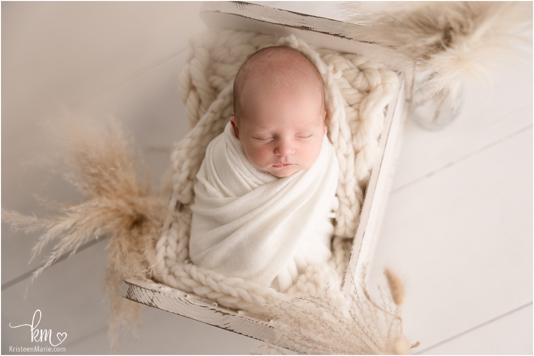 boho baby boy newborn photography - Zionsville, IN