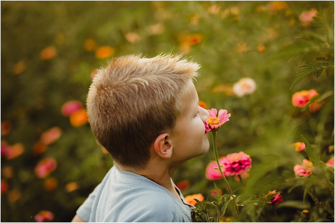 stop and smell the flowers