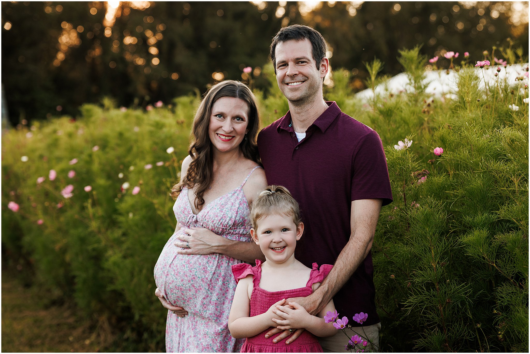 Indianapolis maternity photography - family of three expecting a 4th