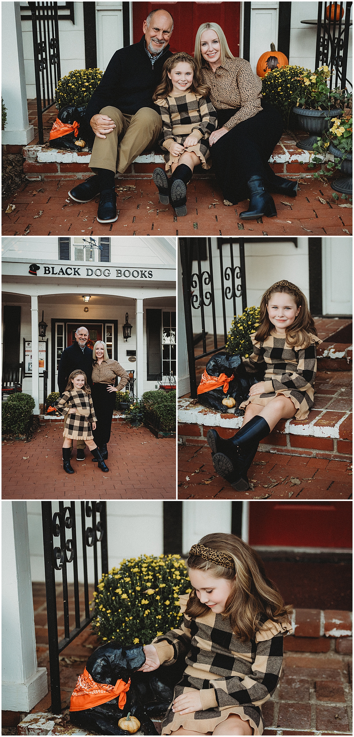 Downtown Zionsville, IN family photography