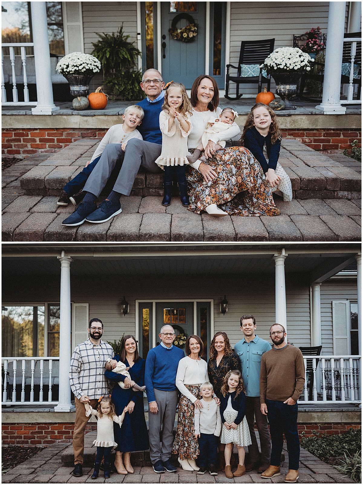 grandparents with grandkids