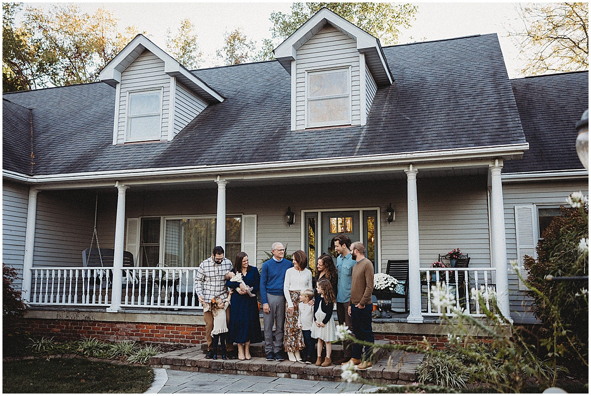 pictures at family home