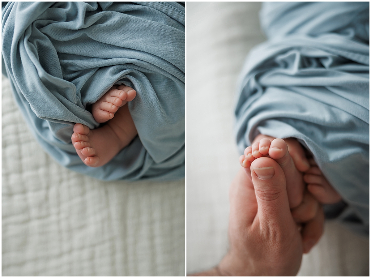 newborn baby feet